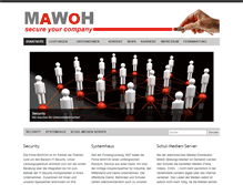 Tablet Screenshot of mawoh.de